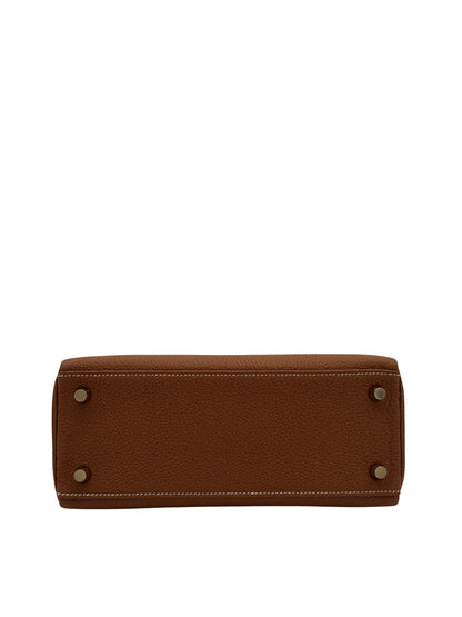 Hermès Kelly 25 Togo Gold Gold Hardware