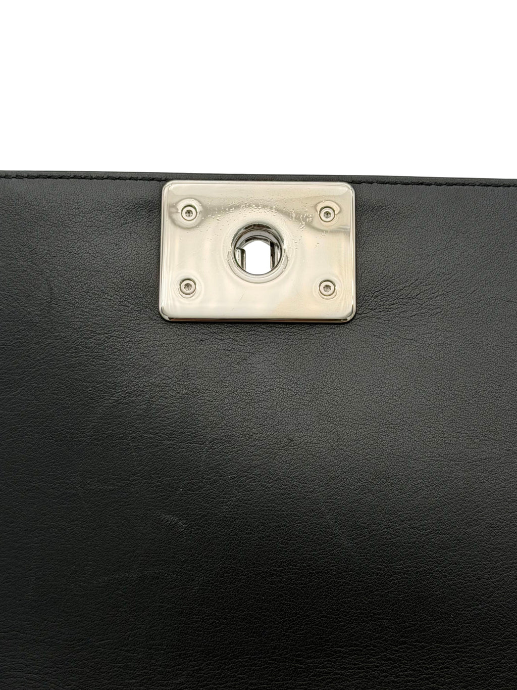 Chanel Boy Medium Black Calfskin