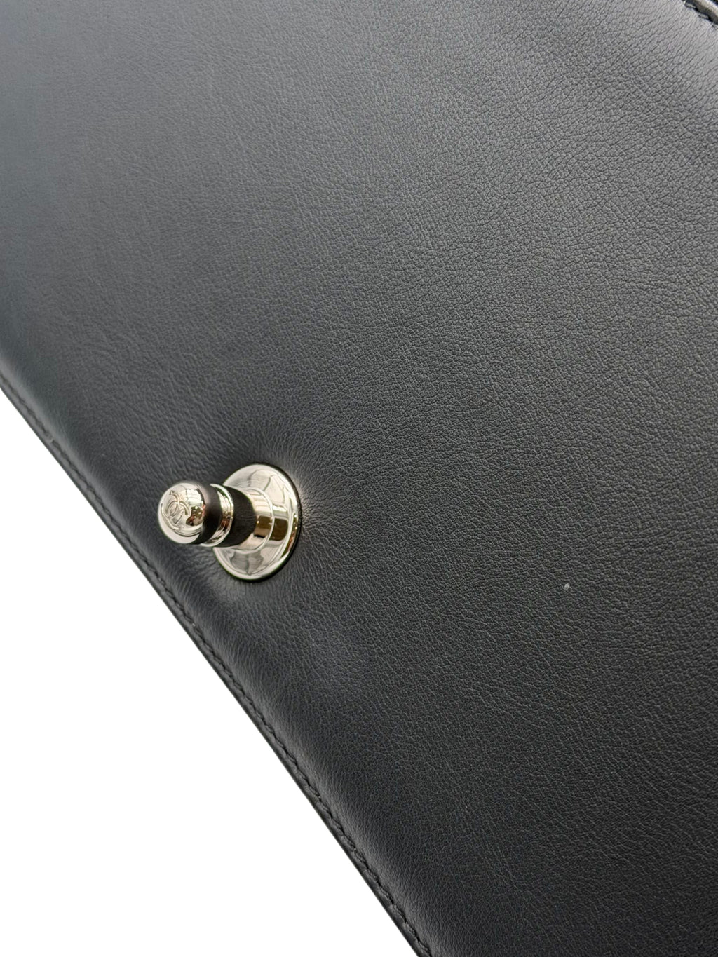 Chanel Boy Medium Black Calfskin