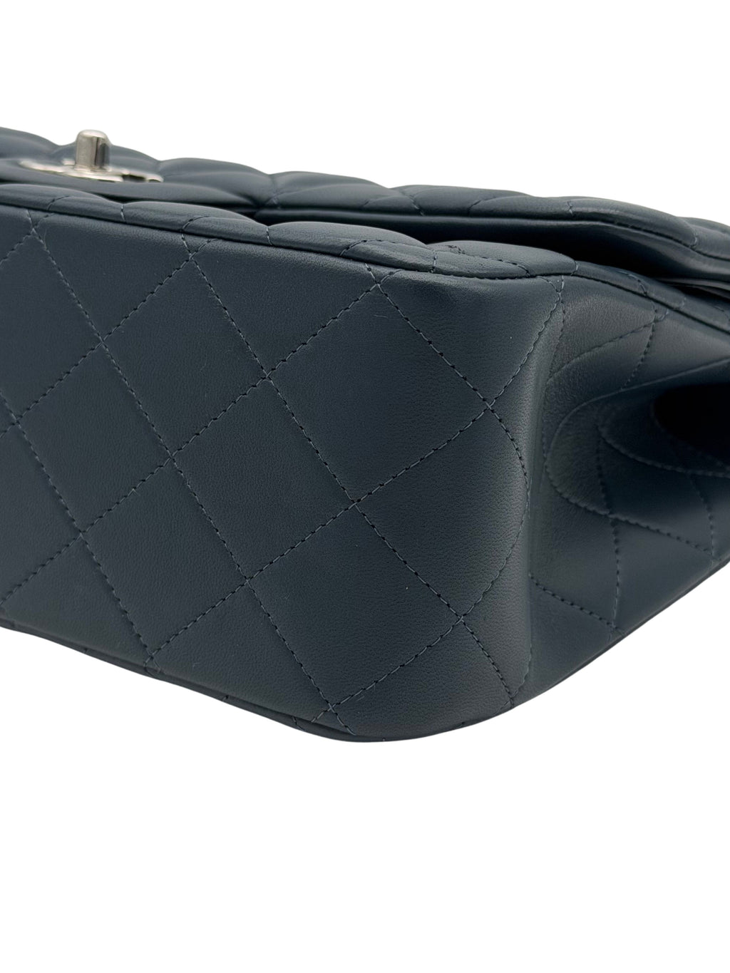 Chanel Classic Jumbo Blue Navy Lambskin