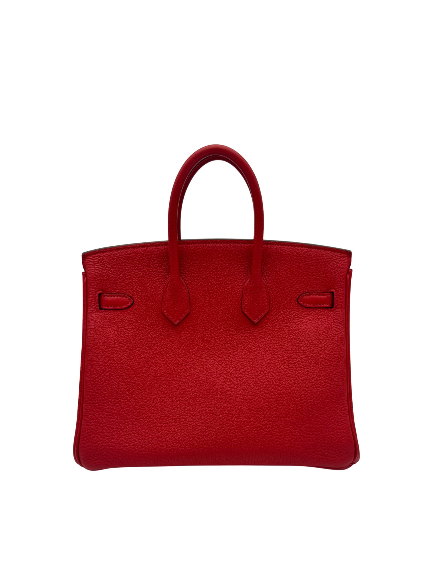 Hermès Birkin 25 Togo Geranium Palladium Hardware