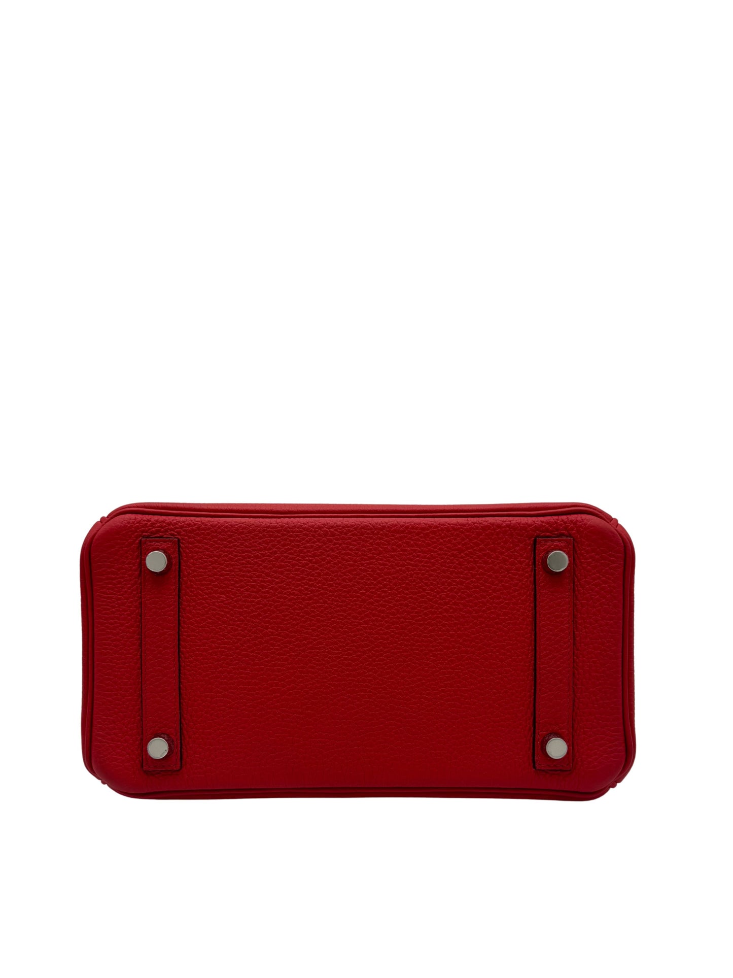 Hermès Birkin 25 Togo Geranium Palladium Hardware
