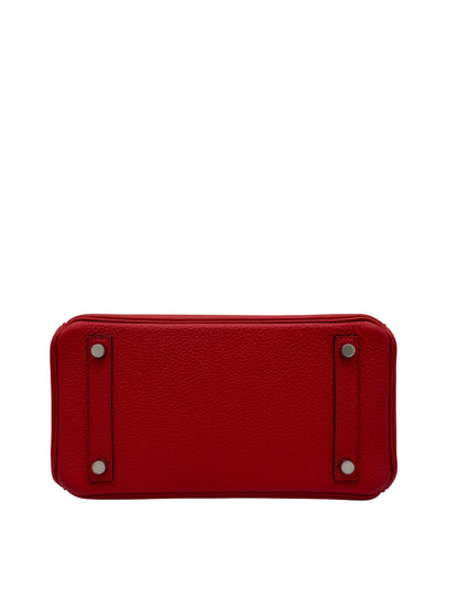 Hermès Birkin 25 Togo Geranium Palladium Hardware