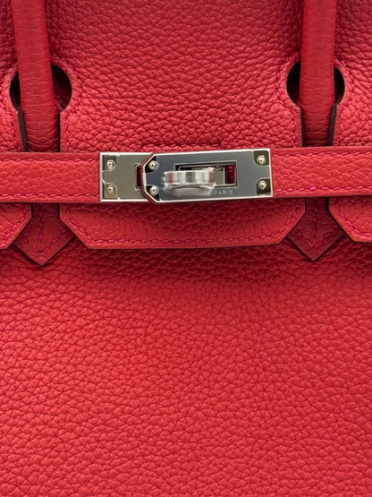 Hermès Birkin 25 Togo Geranium Palladium Hardware