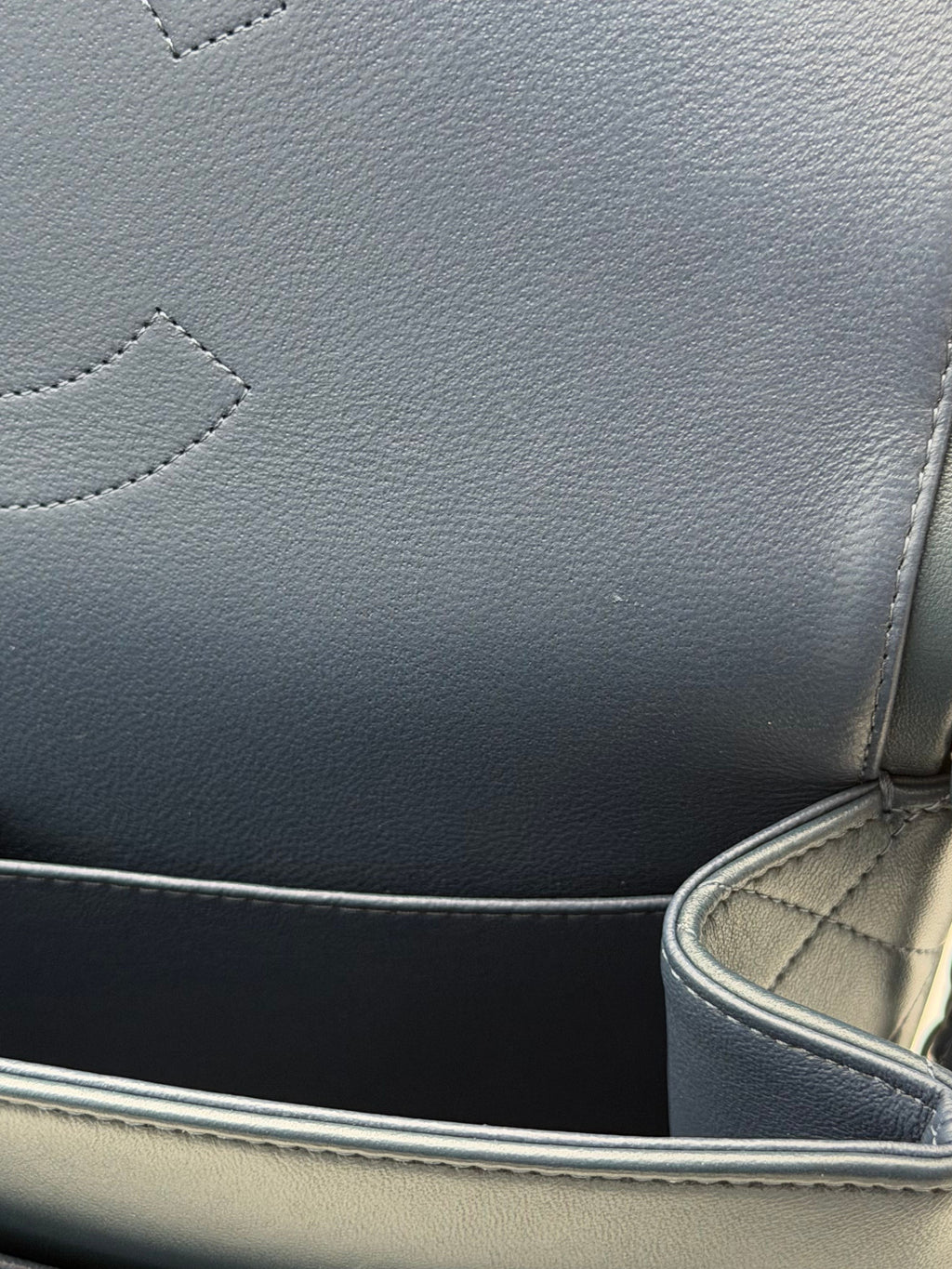 Chanel Classic Jumbo Blue Navy Lambskin