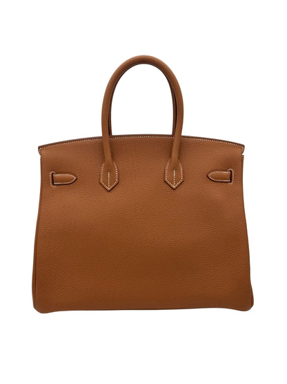 Hermès Birkin 35 Togo Gold Gold Hardware