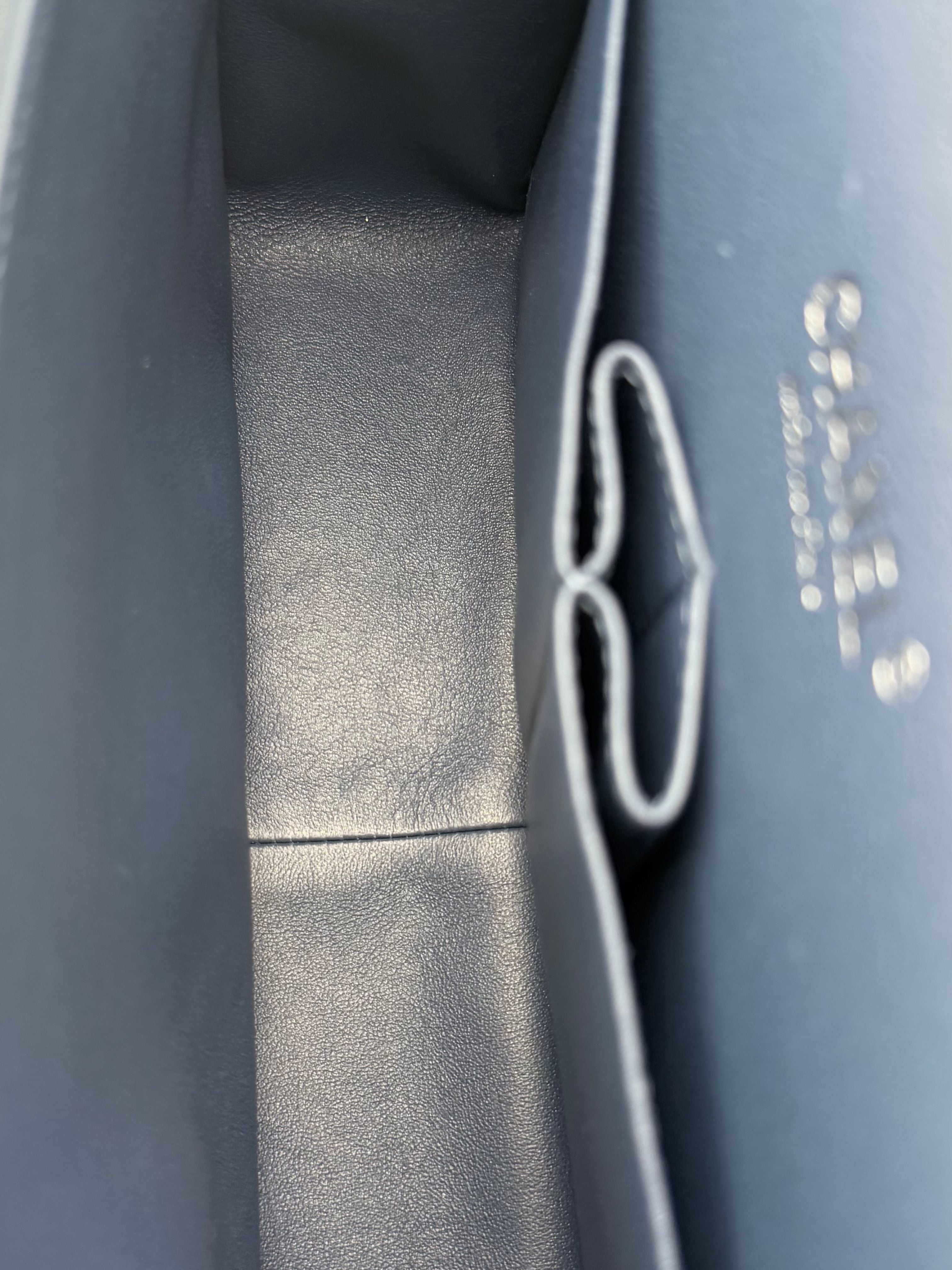 Chanel Classic Jumbo Blue Navy Lambskin