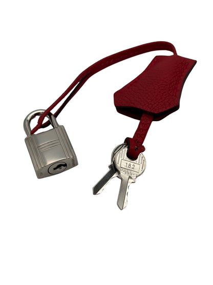 Hermès Birkin 25 Togo Geranium Palladium Hardware