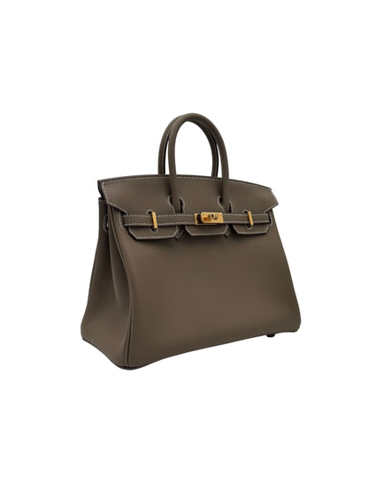 Hermès Birkin 25 Swift Etoupe