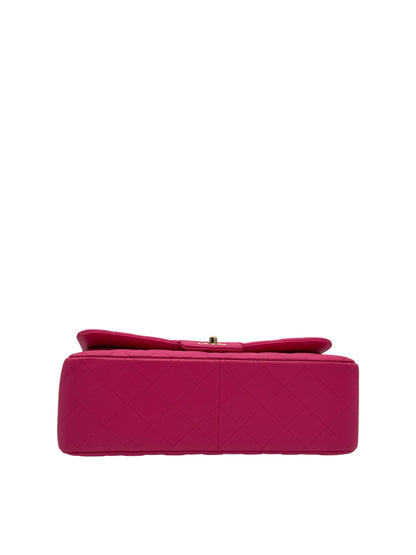 Chanel Classic Jumbo Pink Lambskin