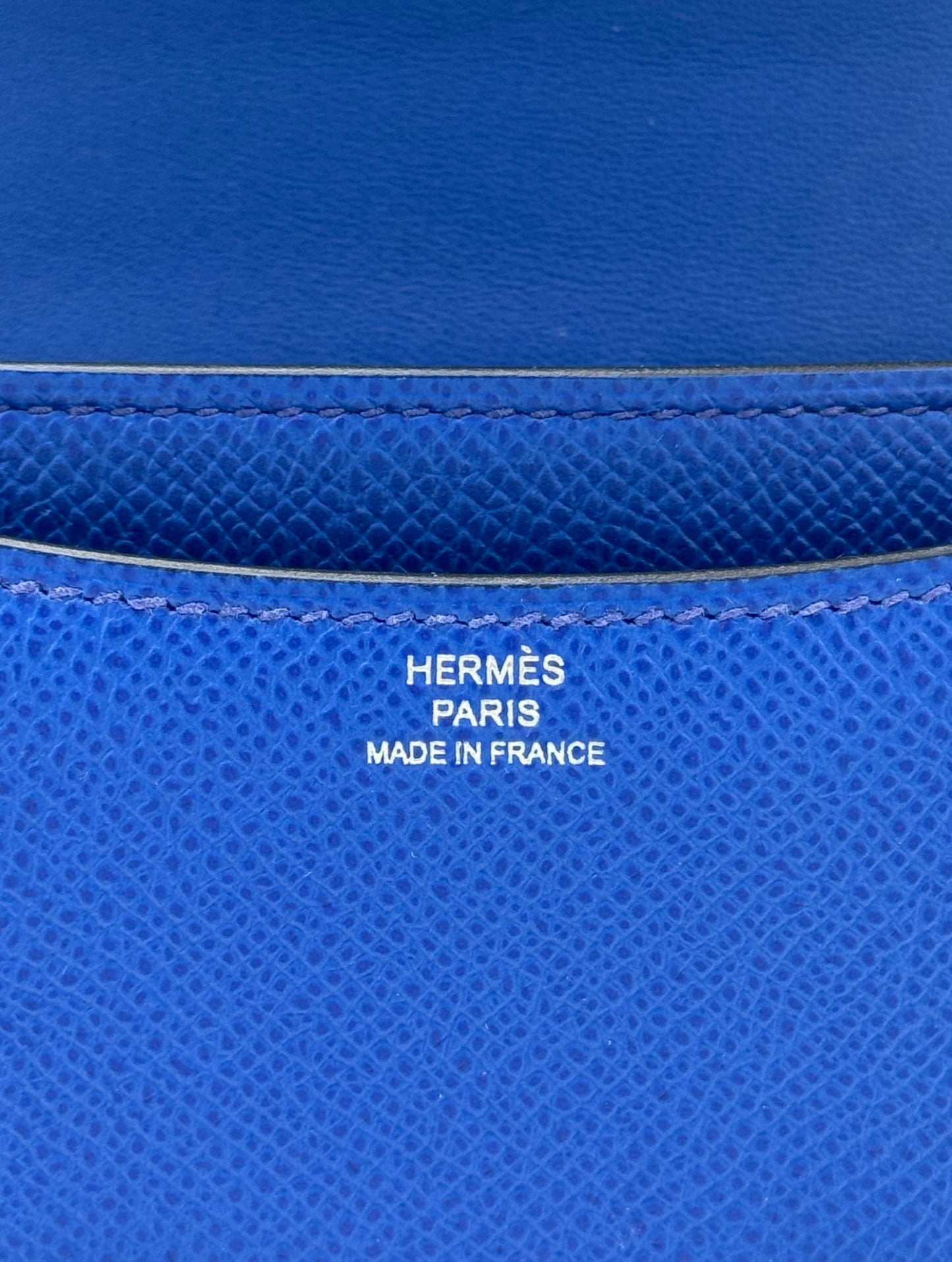 Hermès Constance 18 Epsom Bleu Royal