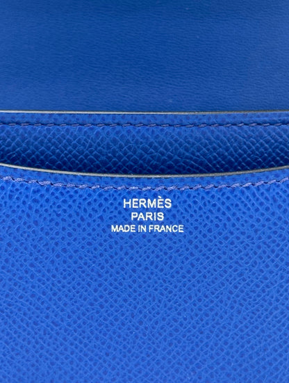 Hermès Constance 18 Epsom Bleu Royal