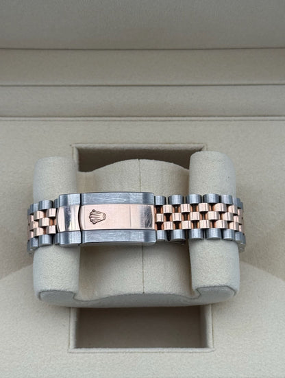 Rolex Datejust 41mm Steel/R. Gold Wimbledon Dial