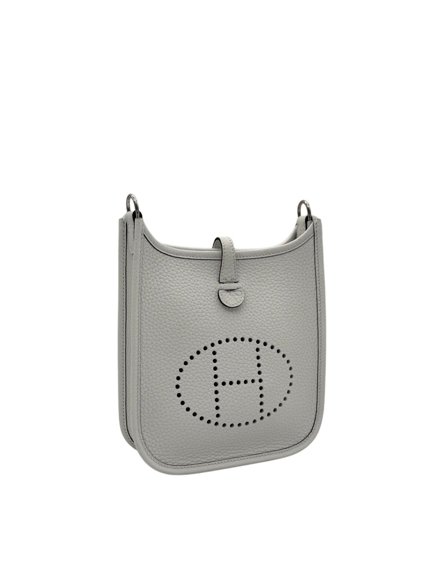 Hermès Evelyne Mini Clemence New White