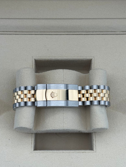 Rolex Datejust 36mm Steel/Gold Palm Dial RBR