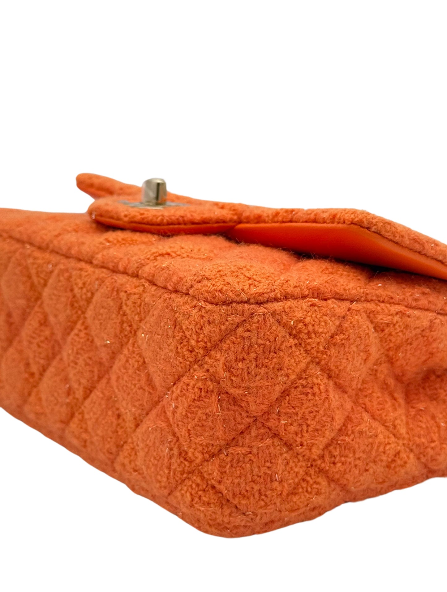 Chanel Classic Tweed Orange