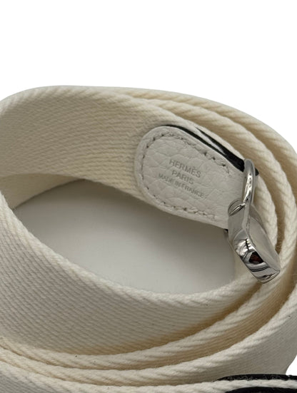 Hermès Evelyne Mini Clemence New White