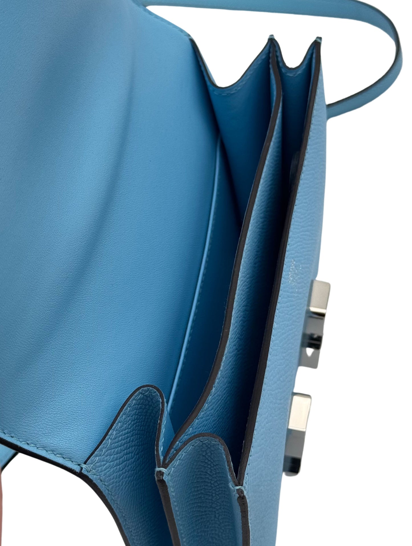 Hermès Constance 18 Epsom Celeste