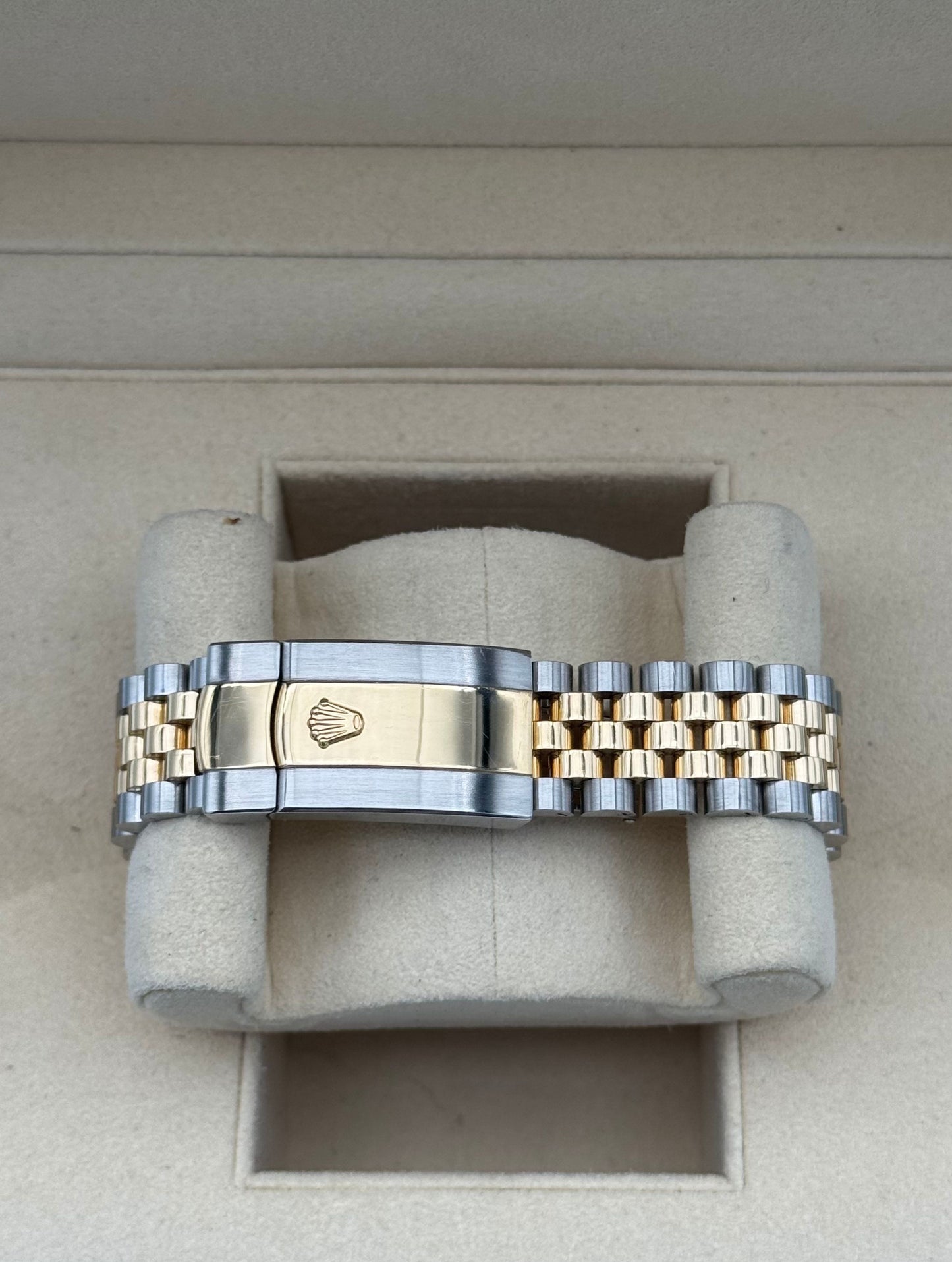 Rolex Datejust 41mm Steel/Gold Wimbledon Dial Jubilee