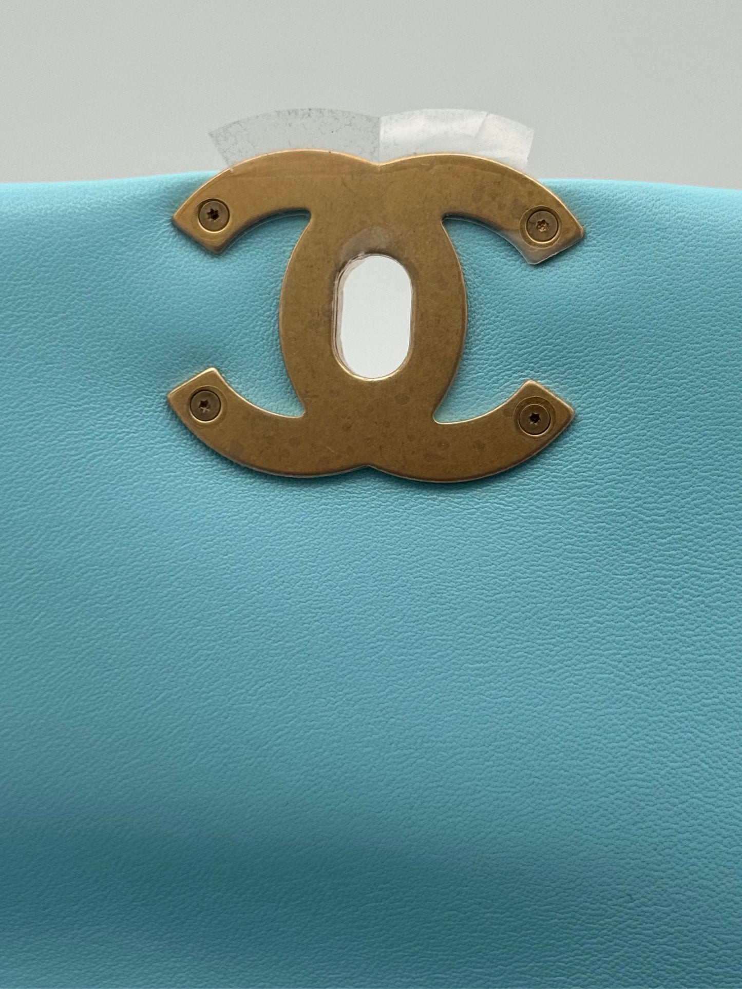 Chanel 19 Light Blue Medium Crossbody Flap