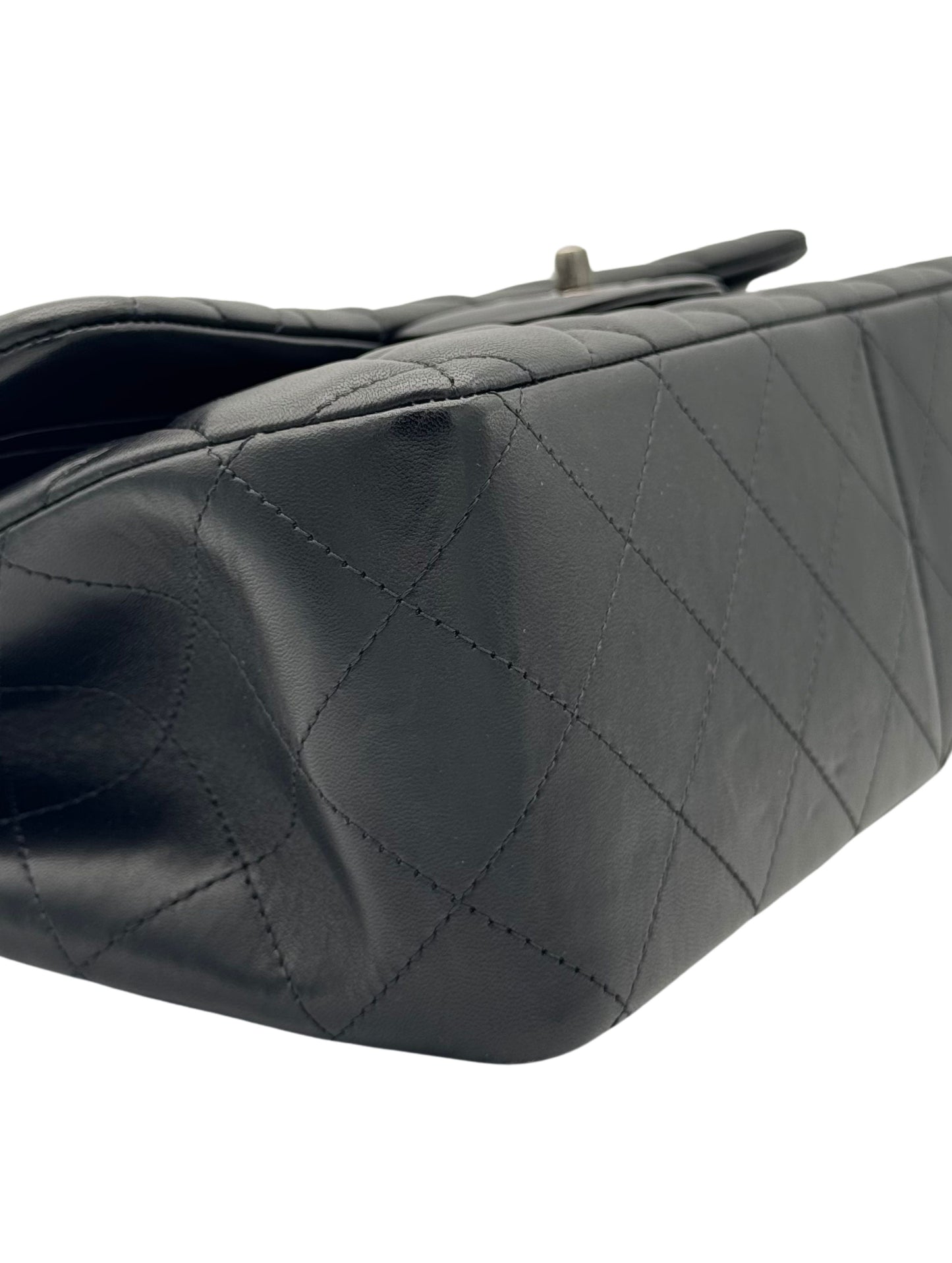 Chanel Classic Jumbo Black Lambskin