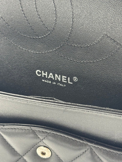 Chanel Classic Jumbo Black Lambskin
