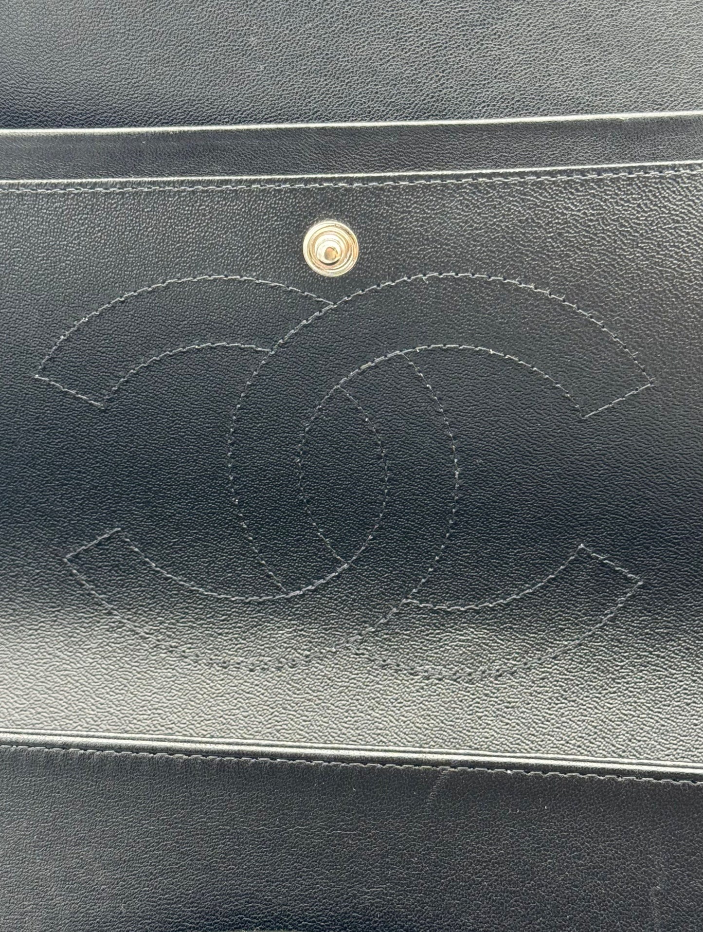 Chanel Classic Jumbo Black Lambskin
