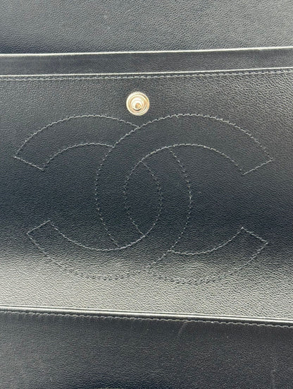 Chanel Classic Jumbo Black Lambskin