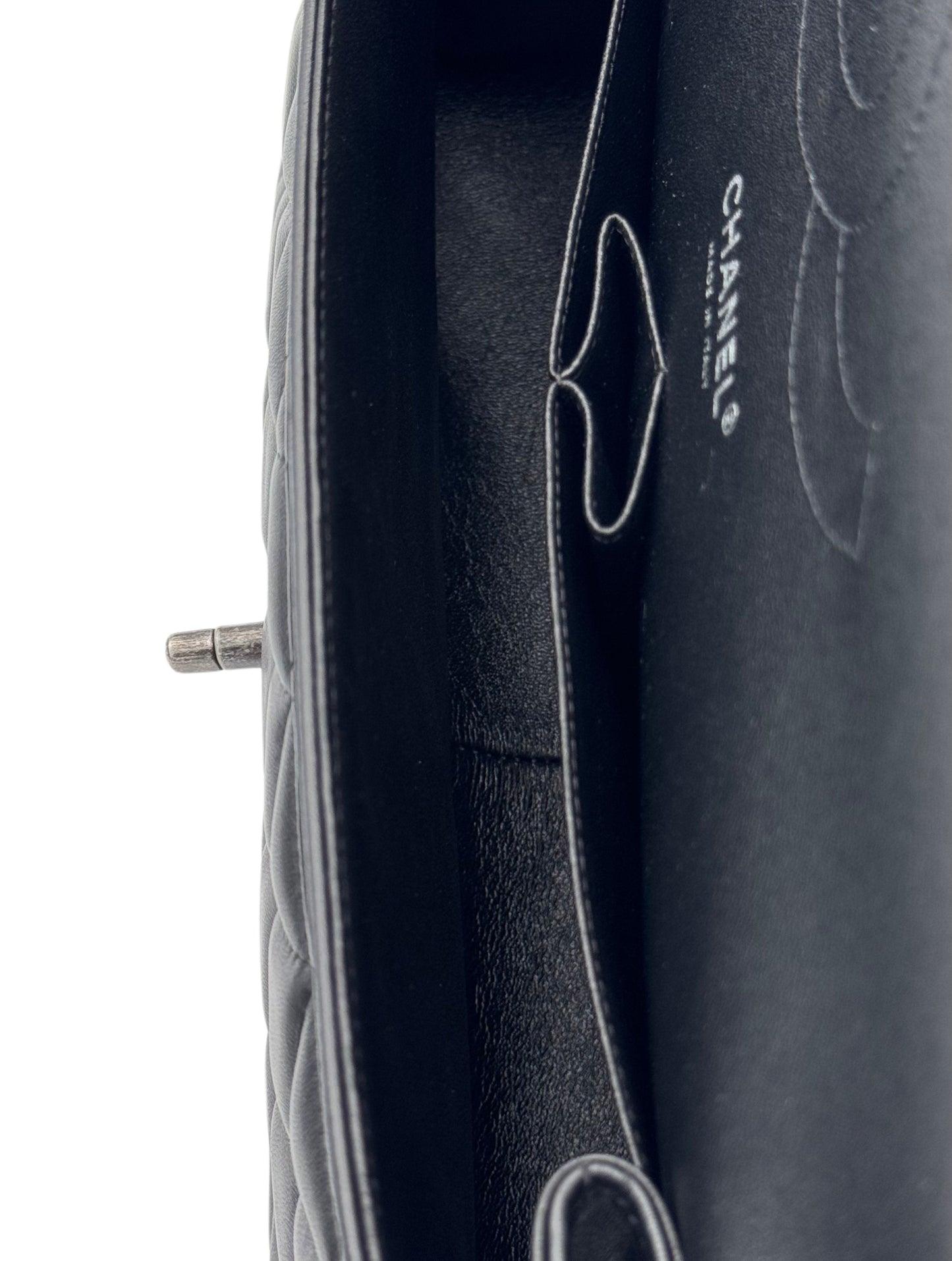 Chanel Classic Jumbo Black Lambskin