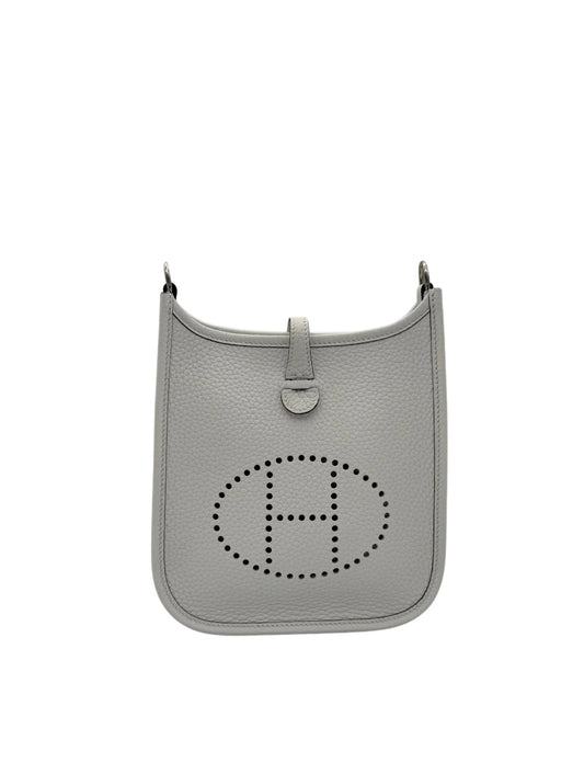  Bag Evelyne Mini Clemence New White Palladium Hardware - Bolso Evelyne Mini Blanco Herraje Paladio