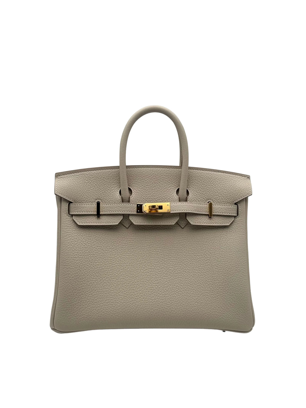 Hermès Birkin 25 Togo Craie Gold Hardware full set in Marbella | Bolso birkin 25 piel togo color tiza herraje dorado