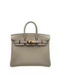 Hermès Birkin 25 Togo Craie Gold Hardware full set in Marbella | Bolso birkin 25 piel togo color tiza herraje dorado