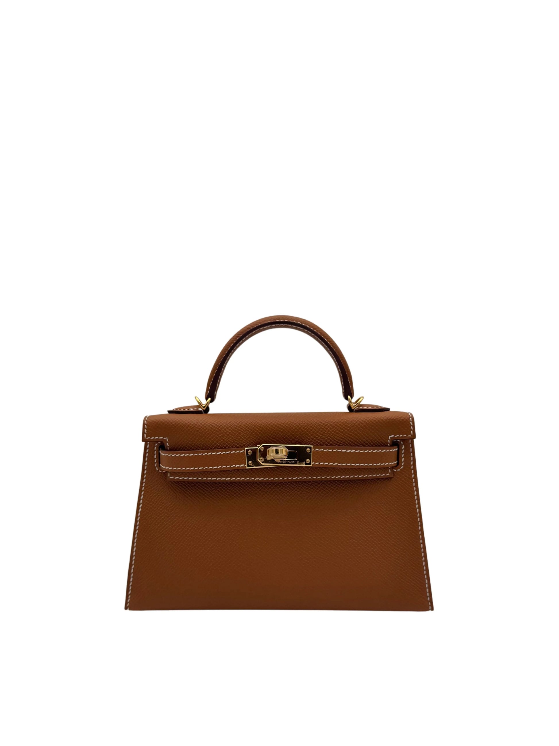Bag Hermès Kelly Mini Epsom Gold Gold Hardware New in Marbella | Bolso K20 piel epsom gold herraje dorado 