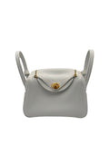 Bag Hermès Lindy Mini Clemence New White Gold Hardware -  Bolso blanco herraje dorado en Marbella