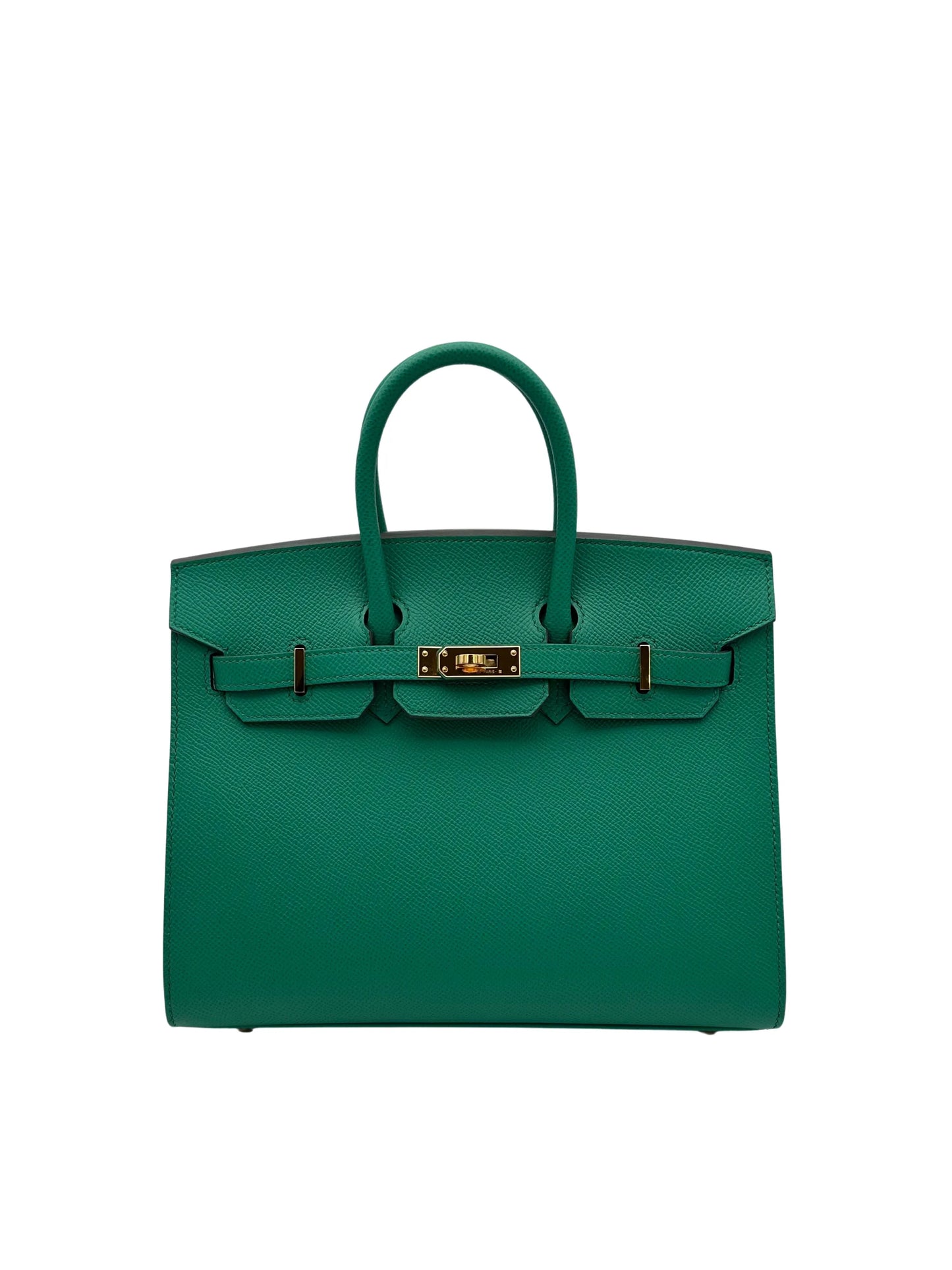 Bag Hermes Birkin 25 Epsom Vert Vertigo Gold Hardware 2022 - Bolso verde  herraje dorado.