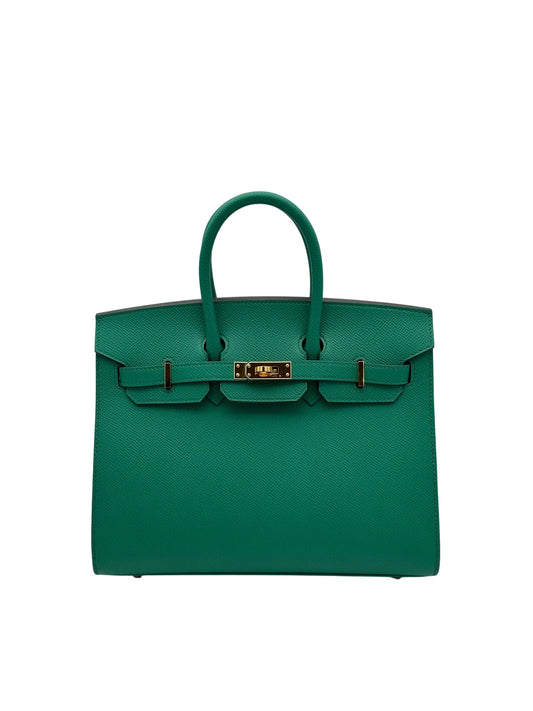 Bag Hermes Birkin 25 Epsom Vert Vertigo Gold Hardware 2022 - Bolso verde  herraje dorado.