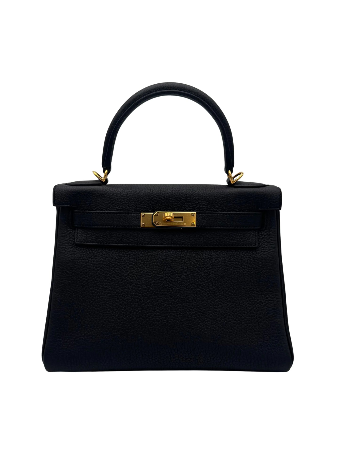 Bag Hermes Kelly 28 Togo Black Gold Hardware, in Marbella. | Bolso Kelly 28 Togo Negro Herraje Dorado, Set Completo, Envio internacional.