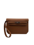 Bag Hermès Kelly Dépêches 25 Togo Gold Palladium Hardware -  piel togo herraje paladio