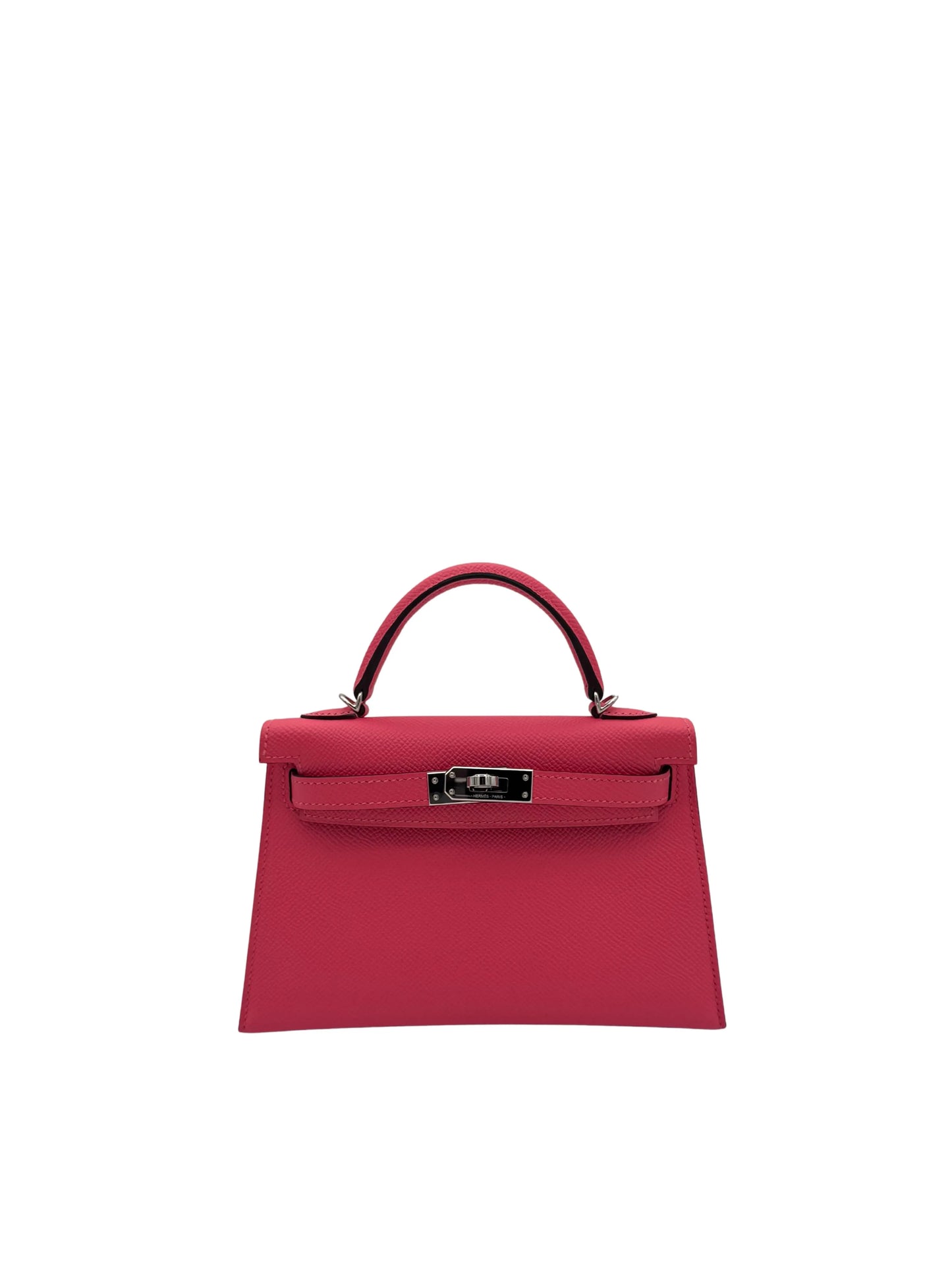 Bag Hermès Kelly Mini Epsom Rose Azalee Palladium Hardware New in Marbella | Bolso K20 piel epsom rosa azalea herraje paladio
 