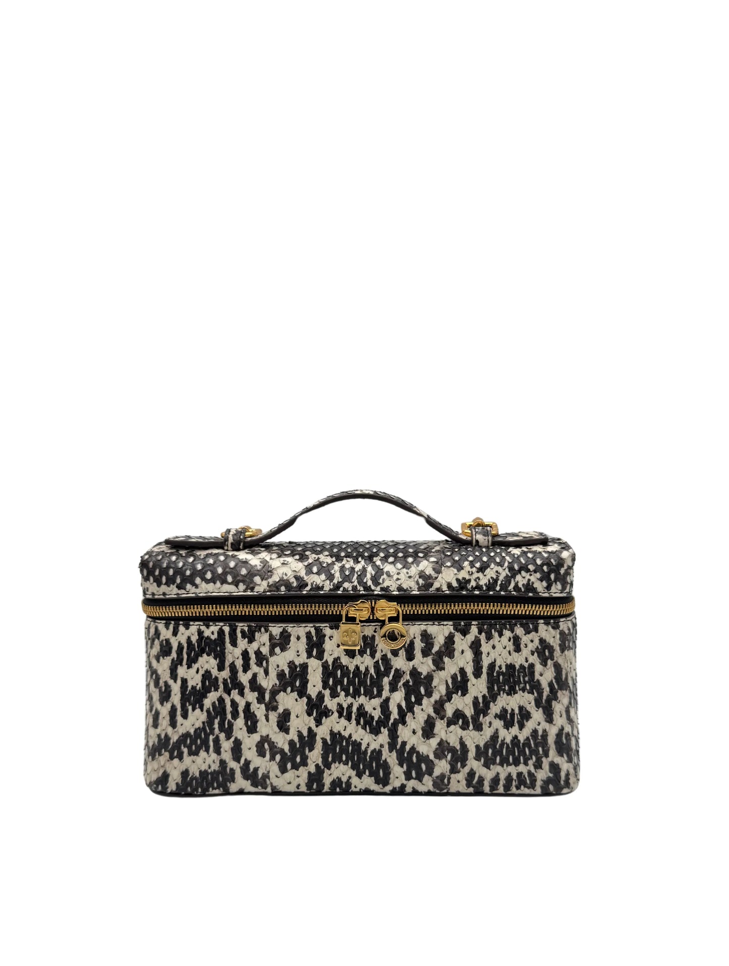 Bag Loro Piana Extra Pocket L19 Python Gold Hardware - Bolso piel de piton herraje dorado