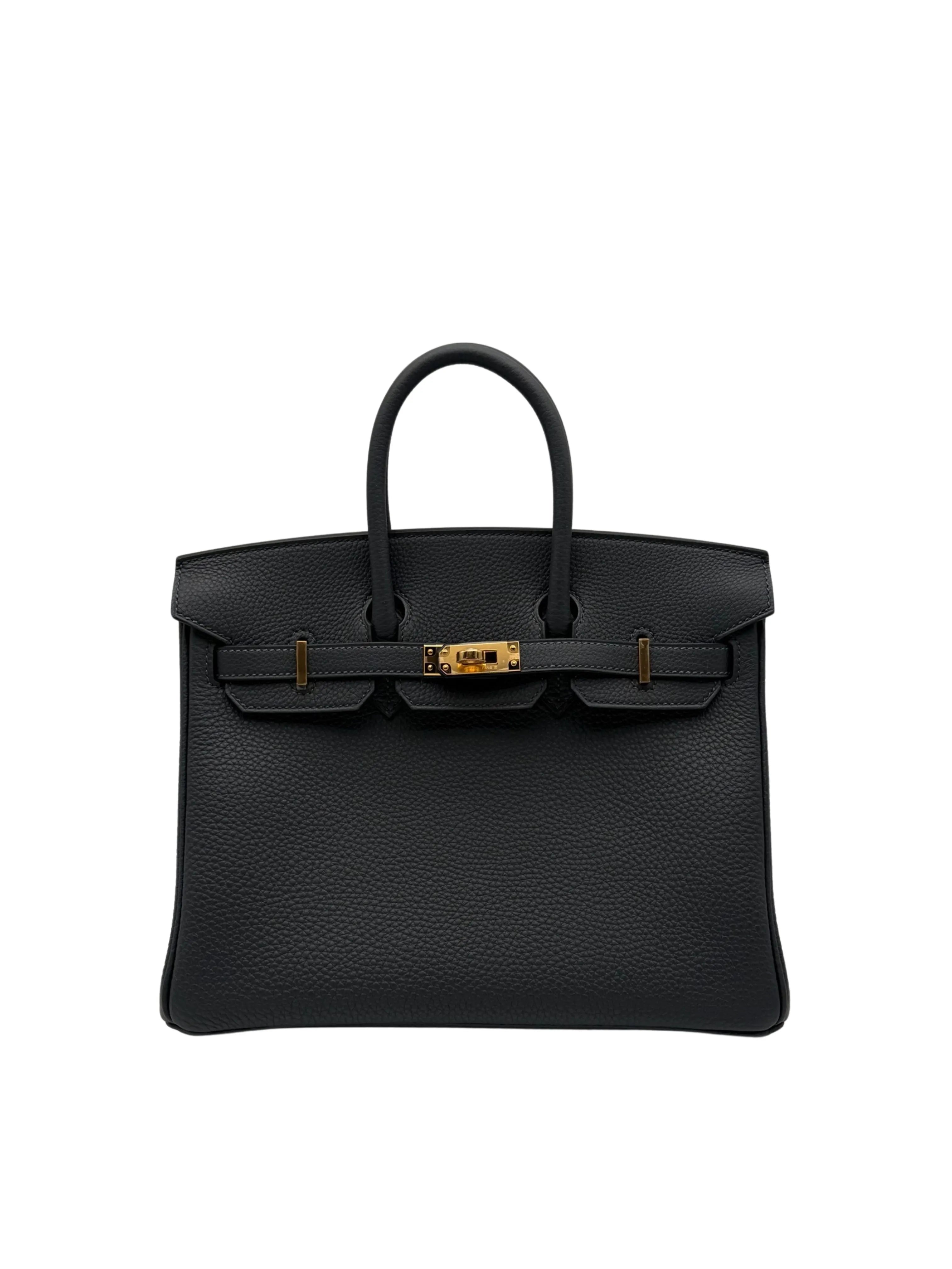 Hermès Birkin 25 Togo Gris Misty Gold Hardware full set in Sotogrande | Bolso Birkin 25 piel Togo Gris Misty Herraje Dorado, envio internacional.