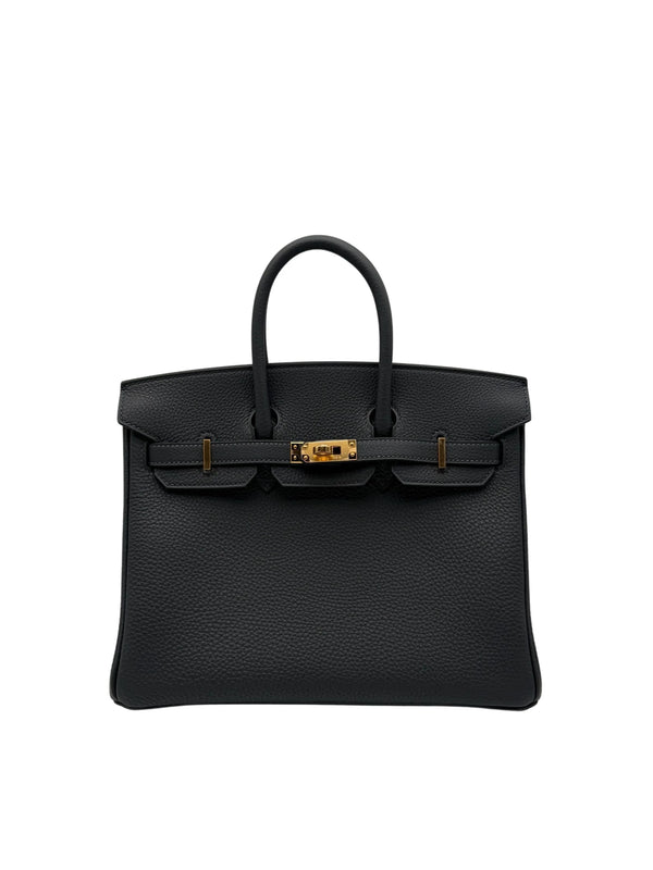 Hermès Birkin 25 Togo Gris Misty Gold Hardware full set in Sotogrande | Bolso Birkin 25 piel Togo Gris Misty Herraje Dorado, envio internacional.