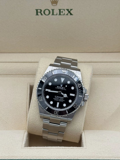 Buy watch Rolex submariner no date steel new 2024 |  compra reloj submariner acero nuevo a estrenar en Marbella. Envio internacional.