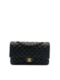 Buy Chanel Classic Medium Black Lambskin Gold-Tone Metal full set in Marbella & Sotogrande | Compra bolso Chanel clásico tamaño mediano. Envio internacional.