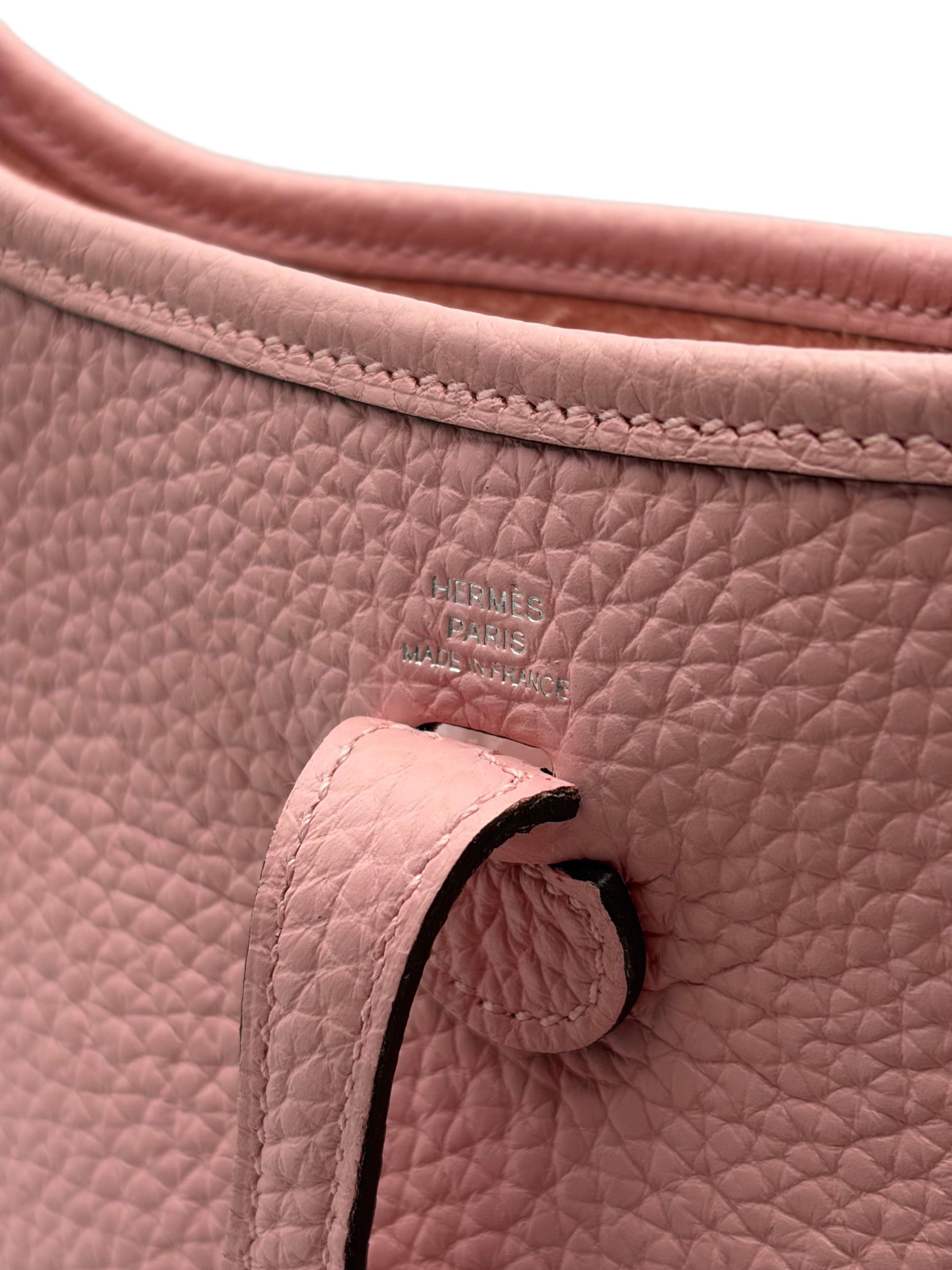 Hermès Evelyne 16 Taurillon Clemence Rose Sakura