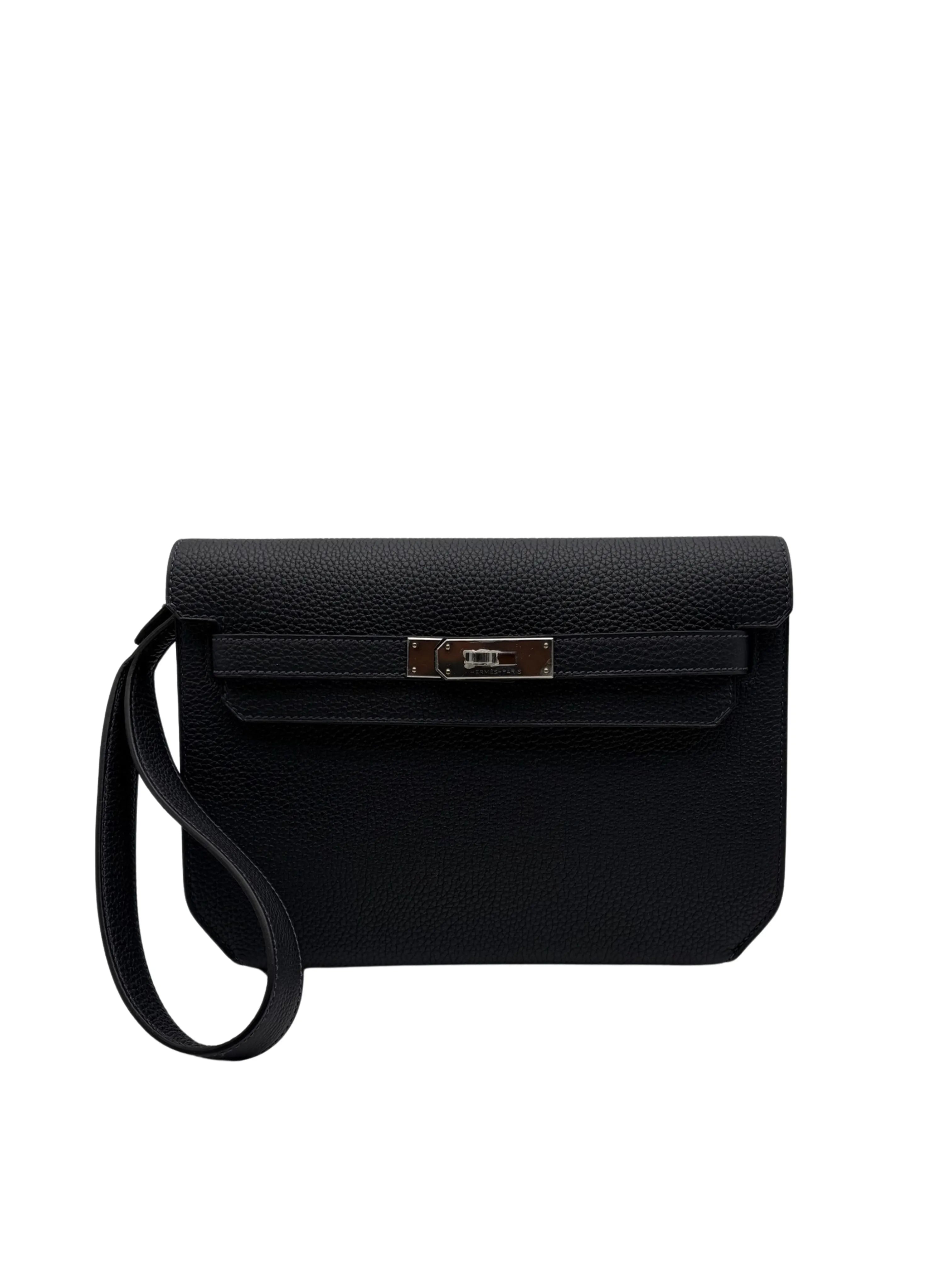 Hermès Kelly Dépêches 25 Togo Caban Palladium Hardware full set in Sotogrande | Bolso Hermès Kelly Depeches togo color caban herraje paladio, envio internacional.