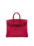 Hermès Birkin 25 Togo Rose Mexico Palladium Hardware full set in Sotogrande | Bolso Birkin 25 piel Togo Rosa Mexico Herraje Paladio, envio internacional.