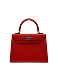 Buy Bag Hermès Kelly 25 Madame Rouge de Coeur Palladium Hardware in Sotogrande | Bolso Kelly 25 piel epsom madame rojo herraje paladio, envio internacional.