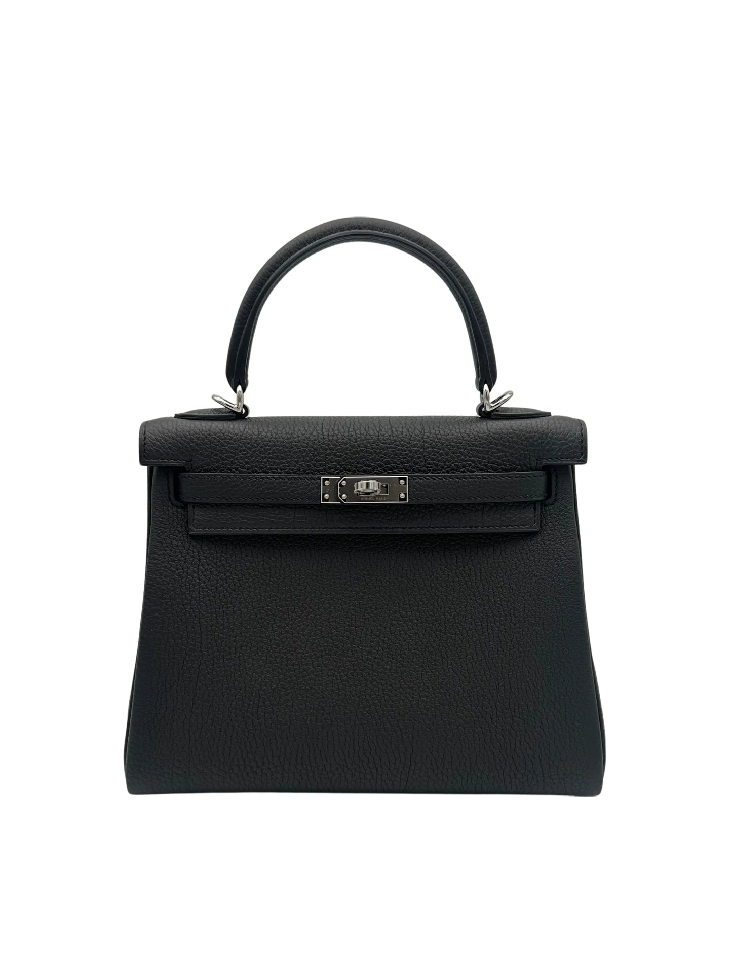 Buy Bag Hermès Kelly 25 tog black palladium Hardware in Marbella Old town | Compra bolso Kelly piel togo negro, envio internacional.