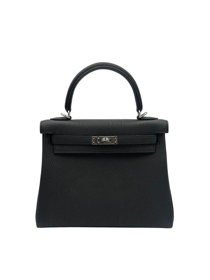 Buy Bag Hermès Kelly 25 tog black palladium Hardware in Marbella Old town | Compra bolso Kelly piel togo negro, envio internacional.